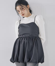 PROPORTION BODY DRESSING | ペプラムバルーンビスチェ / 1215110101(シャツ/ブラウス)