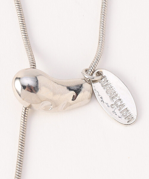 COMME CA ISM（コムサイズム）の「ビーンズスライドネックレス（ネックレス・レディース・シルバー・FREE）」の3枚目の写真