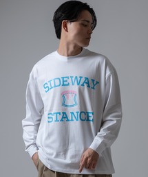 【SIDEWAY STANCE】ストアライクロゴ プリント ロンT
