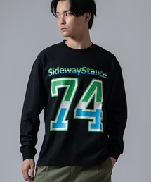 【SIDEWAY STANCE】ストアライクロゴ プリント ロンT