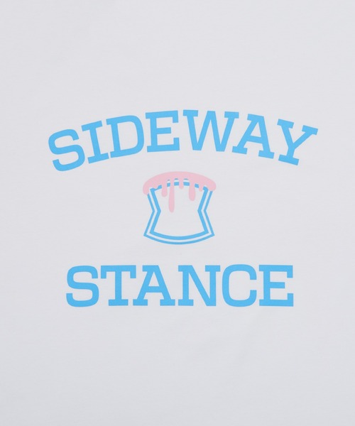 SIDEWAY STANCE（サイドウェイスタンス）の「【SIDEWAY STANCE】ストアライクロゴ プリント ロンT（Tシャツ/カットソー・メンズ・ホワイト系1/ブラック/ホワイト系/ブラック系1/ホワイト/ブラック系・MEDIUM/LARGE/SMALL/X-LARGE）」の8枚目の写真