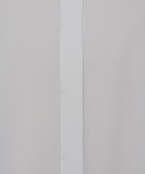 COMME CA（コムサ）の「トリアセジョーゼット シャツ（シャツ/ブラウス・レディース・グリーン系その他/ホワイト/ブラック・11号/9号）」の20枚目の写真