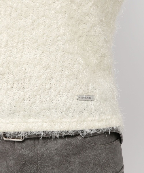 3.3 Field Trip （3.3フィールドトリップ）の「3.3 Field Trip／フェザースキッパーニット（ニット/セーター・レディース・オフホワイト/ブラウン/イエロー・FREE）」の7枚目の写真