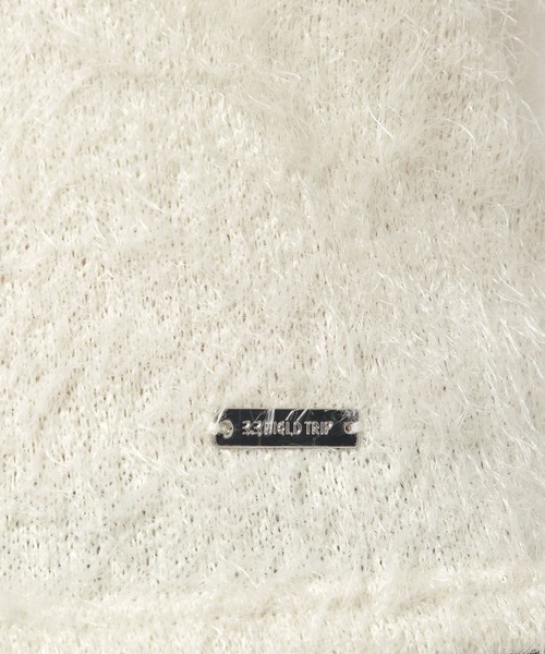 3.3 Field Trip （3.3フィールドトリップ）の「3.3 Field Trip／フェザースキッパーニット（ニット/セーター・レディース・オフホワイト/ブラウン/イエロー・FREE）」の8枚目の写真