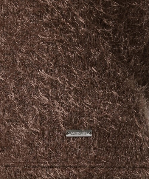 3.3 Field Trip （3.3フィールドトリップ）の「3.3 Field Trip／フェザースキッパーニット（ニット/セーター・レディース・オフホワイト/ブラウン/イエロー・FREE）」の9枚目の写真