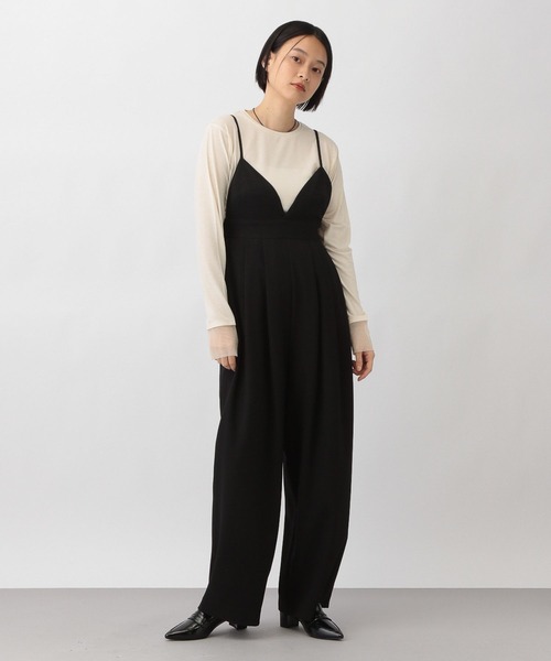 A part by（アパートバイ）の「チュールスリーブロンＴ（Tシャツ/カットソー・レディース・ライトブルー/ブラック/オフホワイト/アイボリー・FREE）」の10枚目の写真