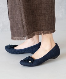 JELLY BEANS（ジェリービーンズ）の「2WAYターバンリボンモールドソールパンプス<ふわさら>＜痛くない!＞＜疲れない＞(125-51310)JELLY BEANS(ジェリービーンズ)（パンプス）」