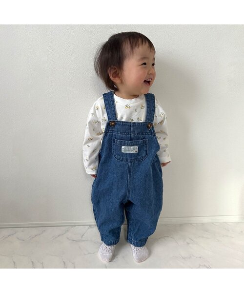 apres les cours（アプレレクール）の「【ジュニア対応】GIRLSモチーフ長袖Tシャツ/7days Style（Tシャツ/カットソー・キッズ・ラベンダー/その他3/その他2/ブラック/レッド・90/100/110/120/80/130/140）」の9枚目の写真