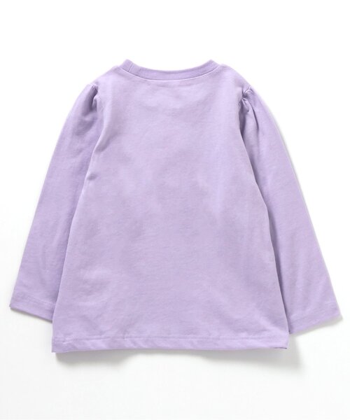 apres les cours（アプレレクール）の「【ジュニア対応】GIRLSモチーフ長袖Tシャツ/7days Style（Tシャツ/カットソー・キッズ・ラベンダー/その他3/その他2/ブラック/レッド・90/100/110/120/80/130/140）」の18枚目の写真