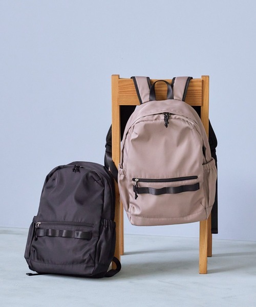 LAKOLE(ラコレ)の「カジュアルデイバッグ / 283601(バックパック/リュック・レディース・ブラック/ベージュ・FREE)」の18枚目の写真