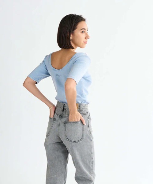 ROXY(ロキシー)の「EMBRACE YOURSELF/ロキシー半袖Tシャツ(Tシャツ/カットソー・レディース・インディゴブルー/ベージュ/ブラック・SMALL/MEDIUM/LARGE)」の12枚目の写真