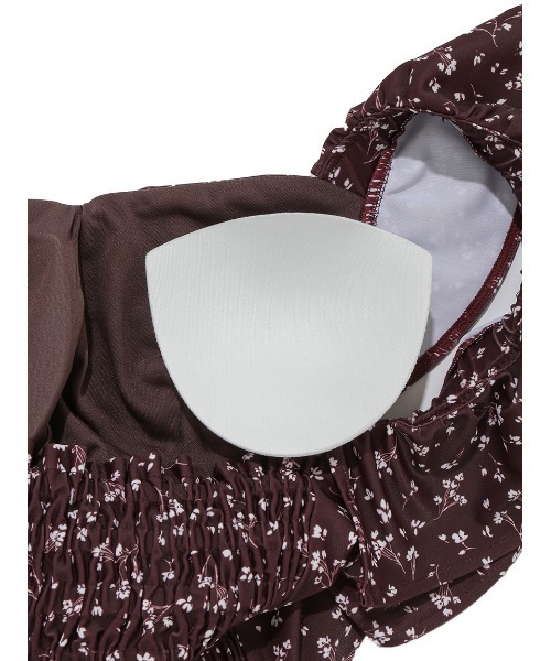 FRAY I.D（フレイアイディー）の「フリルブラウスセパレートスイム