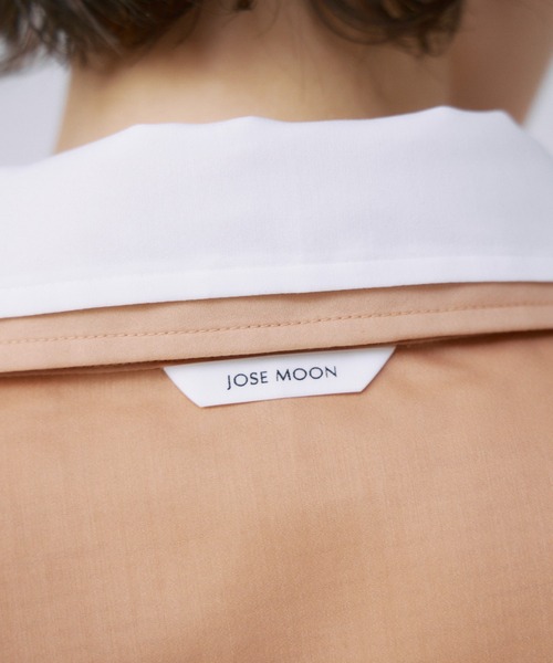JOSE MOON(ジョゼムーン)の「SHEER SIMPLE SHIRT/シアーシンプルシャツ(シャツ/ブラウス・レディース・ブラック/ベージュ/ミント/オレンジ/ホワイト・FREE)」の15枚目の写真
