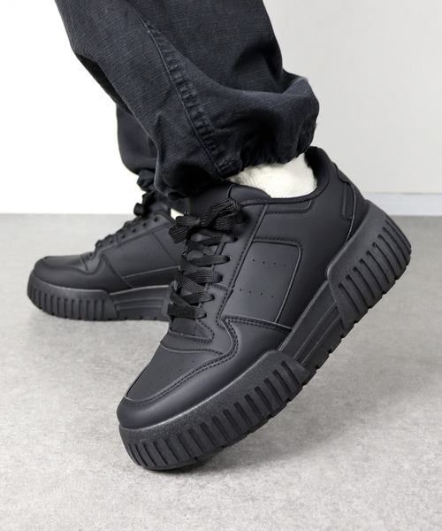 セール】LOVE HUNTER 厚底ボリュームソールコートスニーカー(2213