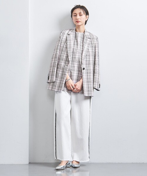 UNITED ARROWS スーツ ベスト シングル6ボタン フォーマル