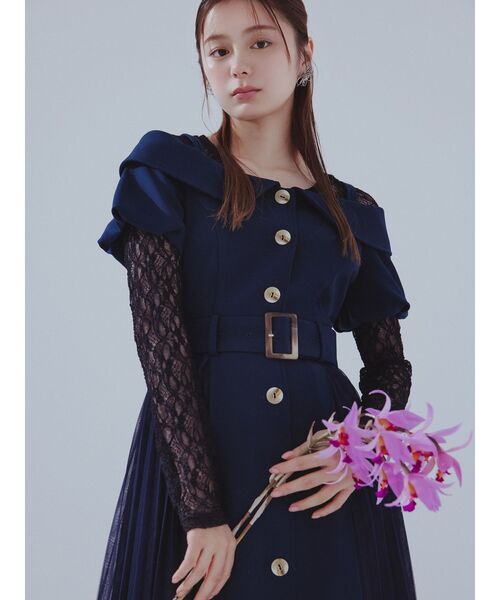 RESEXXY（リゼクシー）の「カップ付きストレッチレーストップス（Tシャツ/カットソー・レディース・ブラック/ホワイト・FREE）」の19枚目の写真