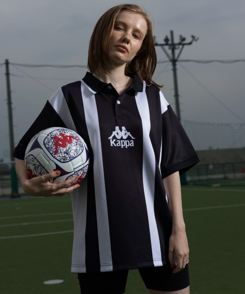 Kappa　FOOTBALLポロシャツ セール】【Kappa】【紫外線対策/UVケア】FOOTBALLポロシャツ
