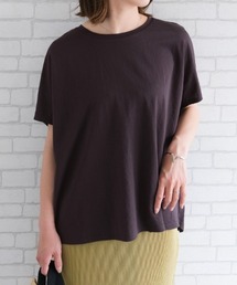 接触冷感バックギャザーTシャツ