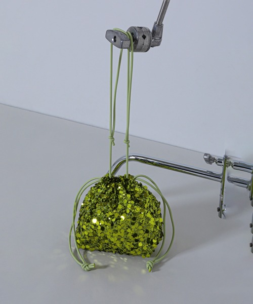 ROSE BUD（ローズバッド）の「ROSE BUD BAG（ショルダーバッグ・レディース・ライトグリーン/シルバー・ONE SIZE）」の21枚目の写真