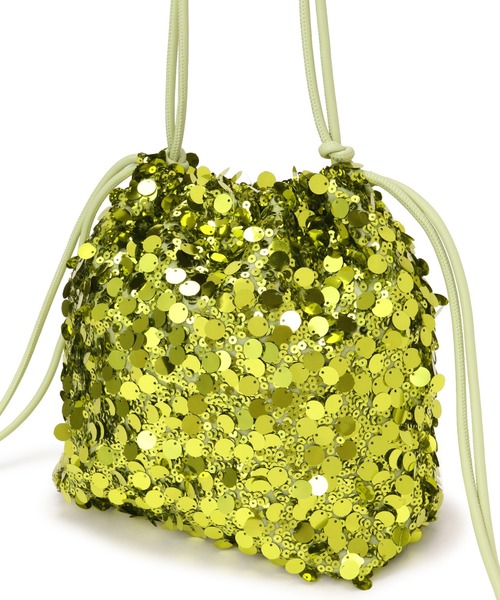 ROSE BUD（ローズバッド）の「ROSE BUD BAG（ショルダーバッグ・レディース・ライトグリーン/シルバー・ONE SIZE）」の14枚目の写真