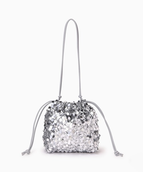 ROSE BUD（ローズバッド）の「ROSE BUD BAG（ショルダーバッグ・レディース・ライトグリーン/シルバー・ONE SIZE）」の7枚目の写真