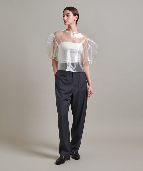 ブラウス シャツ 「LOEFF」JELLYFISH プルオーバー ブラウス レディース LOEFF ブラウス シャツ 「LOEFF」JELLYFISH プルオーバー