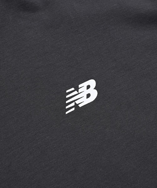 NEW BALANCE(ニューバランス)の「スウェットショートスリーブフーディー(パーカー・レディース・ブラック/スモークピンク・SMALL/X-LARGE/LARGE/MEDIUM)」の9枚目の写真