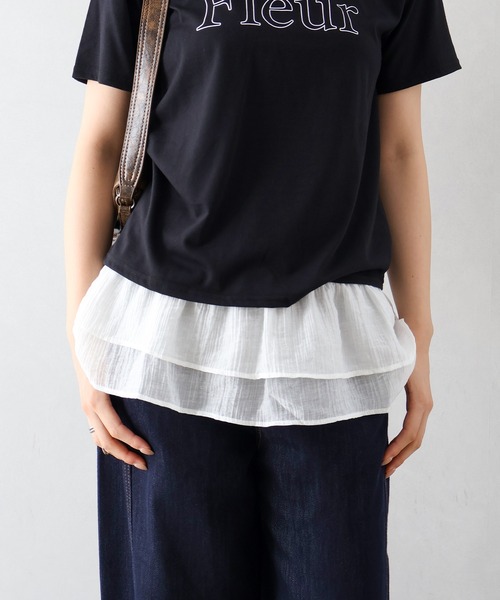 SpRay（スプレイ）の「裾レースレイヤードキャミソール（キャミソール・レディース・B・FREE）」の11枚目の写真