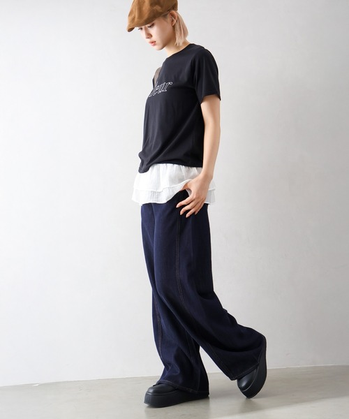 SpRay（スプレイ）の「裾レースレイヤードキャミソール（キャミソール・レディース・B・FREE）」の7枚目の写真