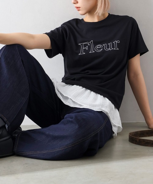 SpRay（スプレイ）の「裾レースレイヤードキャミソール（キャミソール・レディース・B・FREE）」の5枚目の写真