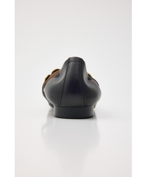 STACCATO(スタッカート)の「ヴィンテージライクコインバレエ(バレエシューズ・レディース・ブラック/ホワイト・24.5cm/24cm/23.5cm/23cm/22.5cm)」の21枚目の写真