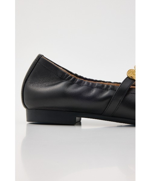 STACCATO(スタッカート)の「ヴィンテージライクコインバレエ(バレエシューズ・レディース・ブラック/ホワイト・24.5cm/24cm/23.5cm/23cm/22.5cm)」の22枚目の写真