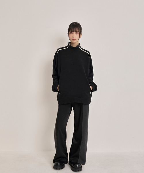 Nora Lily(ノラリリー)の「【Nora Lily】Fasning Design PO Top(その他トップス・メンズ・グレー/ブラック/ホワイト・FREE)」の17枚目の写真