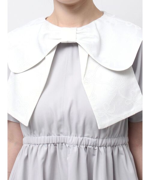 merry jenny（メリージェニー）の「BIG ribbon frillミニワンピース