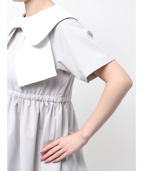 merry jenny（メリージェニー）の「BIG ribbon frillミニワンピース