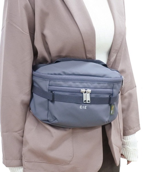 CIE(シー)の「【CIE】GRID3 WAIST PACK 032069(ショルダーバッグ・レディース・ネイビー/ライトグレー/オリーブ/ブラック・FREE)」の9枚目の写真