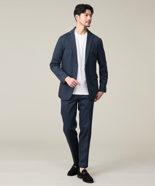 ABAHOUSE GRAY（アバハウスグレイ）の「ジオメトリックリンクス 長袖Tシャツ（Tシャツ/カットソー・メンズ・グレイッシュベージュ/グレイッシュブルー/ホワイト/ブラック/ボルドー・46/48）」の17枚目の写真