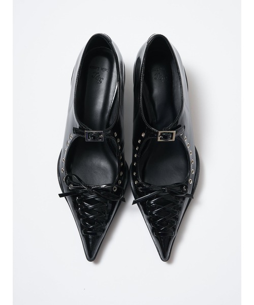 Bella lume（ベッラルーメ）の「《Bella Lume(ベッラルーメ)》アイレットパンプス（パンプス・レディース・ブラック/アイボリー・LARGE/MEDIUM/SMALL）」の22枚目の写真