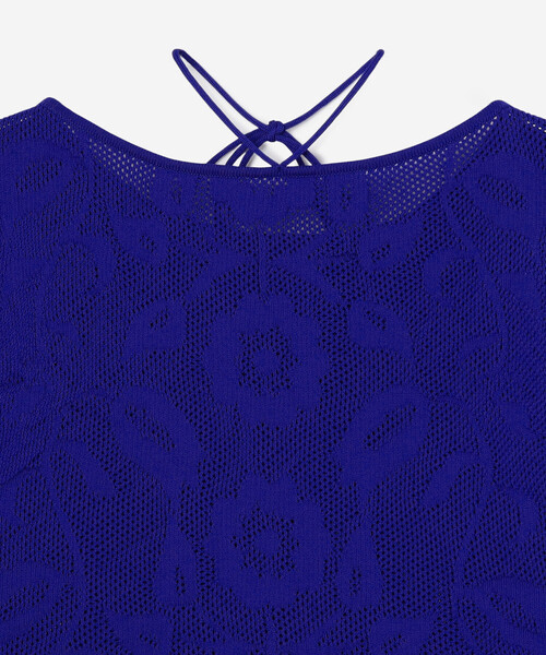 Bshop（ビショップ）の「A MENDA | フラワーレース ニットベスト