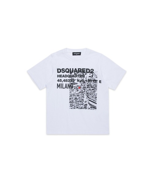 Dsquared2 Kids ディースクエアード・キッズ ロゴ Tシャツ