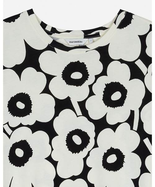 marimekko（マリメッコ）の「Pisteinen Unikko / dress（ワンピース・レディース・ブラック・X-SMALL/SMALL/MEDIUM/X-LARGE/LARGE）」の8枚目の写真