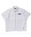 XLARGE�i�G�N�X�g�����[�W�j�́uZIP UP S/S WORK SHIRT�i�V���c/�u���E�X�j�v�b�z���C�g