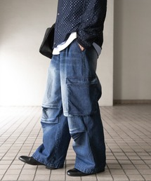 SENSE OF PLACE by URBAN RESEARCH | デニムカーゴパンツ(デニムパンツ)