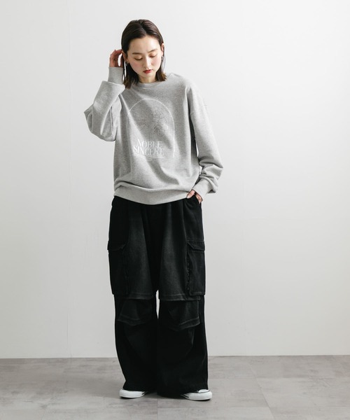 SENSE OF PLACE by URBAN RESEARCH（センスオブプレイスバイアーバンリサーチ）の「デニムカーゴパンツ（デニムパンツ・メンズ・ブラック/ブルー・MEDIUM/LARGE）」の12枚目の写真