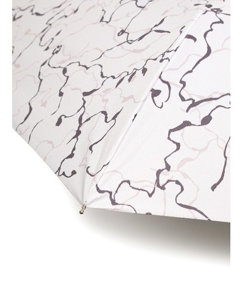 FRAY I.D(フレイアイディー)の「FRAY I.D晴雨兼用オリジナルプリント傘(折りたたみ傘・レディース・アイボリー/ブラック・FREE)」の3枚目の写真