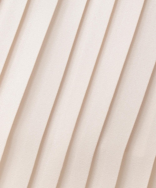 DRESSLAVE（ドレスレイブ）の「georgett pleats blouse(ジョーゼットプリーツブラウス)（シャツ/ブラウス・レディース・グリーン/ベージュ・38）」の17枚目の写真