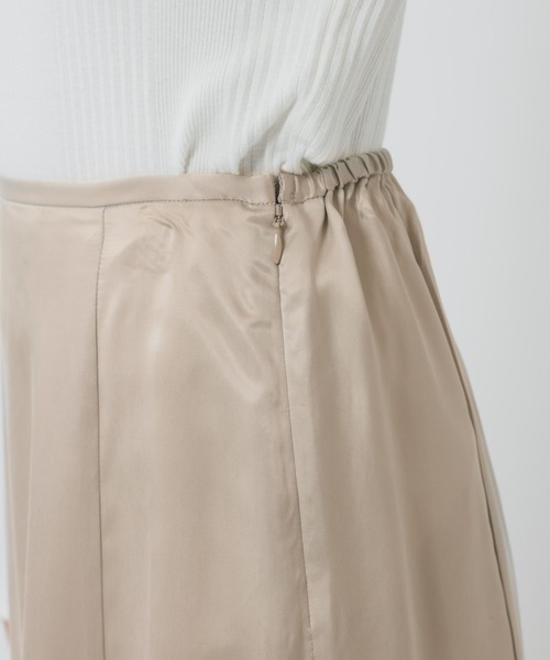 BABYLONE（バビロン）の「キュプラセミマーメイドスカート（スカート・レディース・グレイッシュベージュ/チャコール・36inch/38inch）」の18枚目の写真