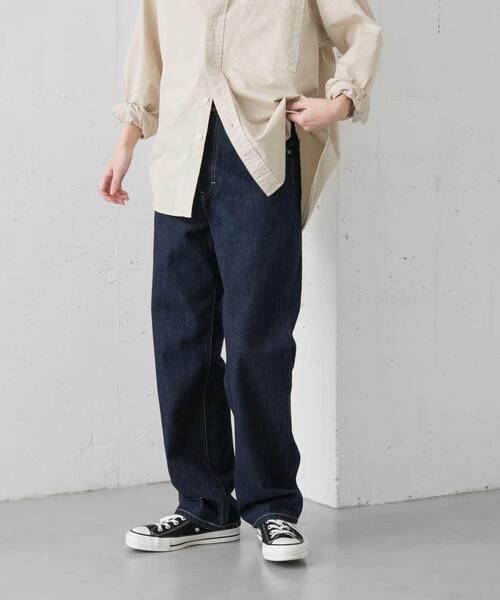 URBAN RESEARCH DOORS(アーバンリサーチドアーズ)の「『別注』Lee101×DOORS STRAIGHT PANTS(デニムパンツ・レディース・インディゴブルー/ブルー系その他/ライトインディゴブルー/ワンウォッシュ・X-SMALL/LARGE/SMALL/MEDIUM)」の12枚目の写真