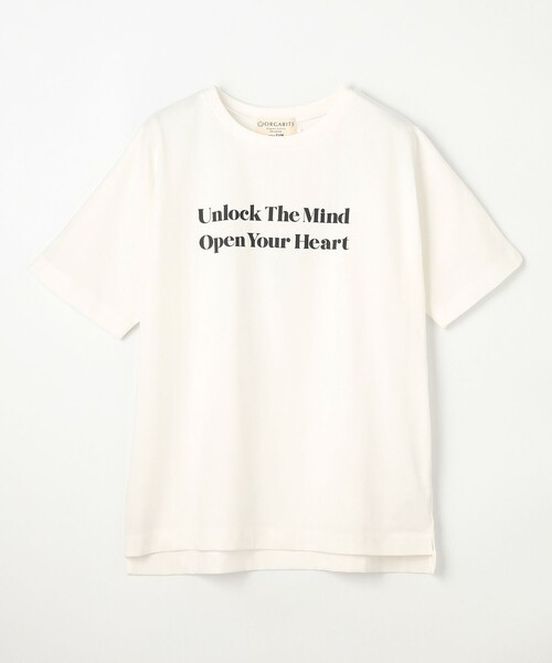 ANY(エニィ)の「オーガビッツロゴ・フォトTシャツ(Tシャツ/カットソー・レディース・ホワイト系3/ホワイト系2/ホワイト系4/ブラック系1・F)」の18枚目の写真