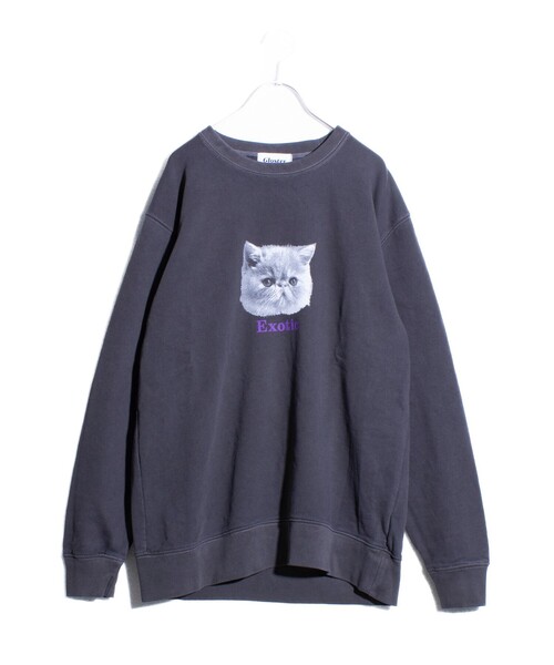 GLOSTER(グロスター)の「【GLOSTER/グロスター】DOG&CAT 犬猫ピグメント クルーネックスウェット(スウェット・メンズ・ブラック系その他3/ブラック系その他5/ブラック系その他/ブラック系その他6/ブラック系その他2/ブラック系その他4・S/M/L)」の10枚目の写真